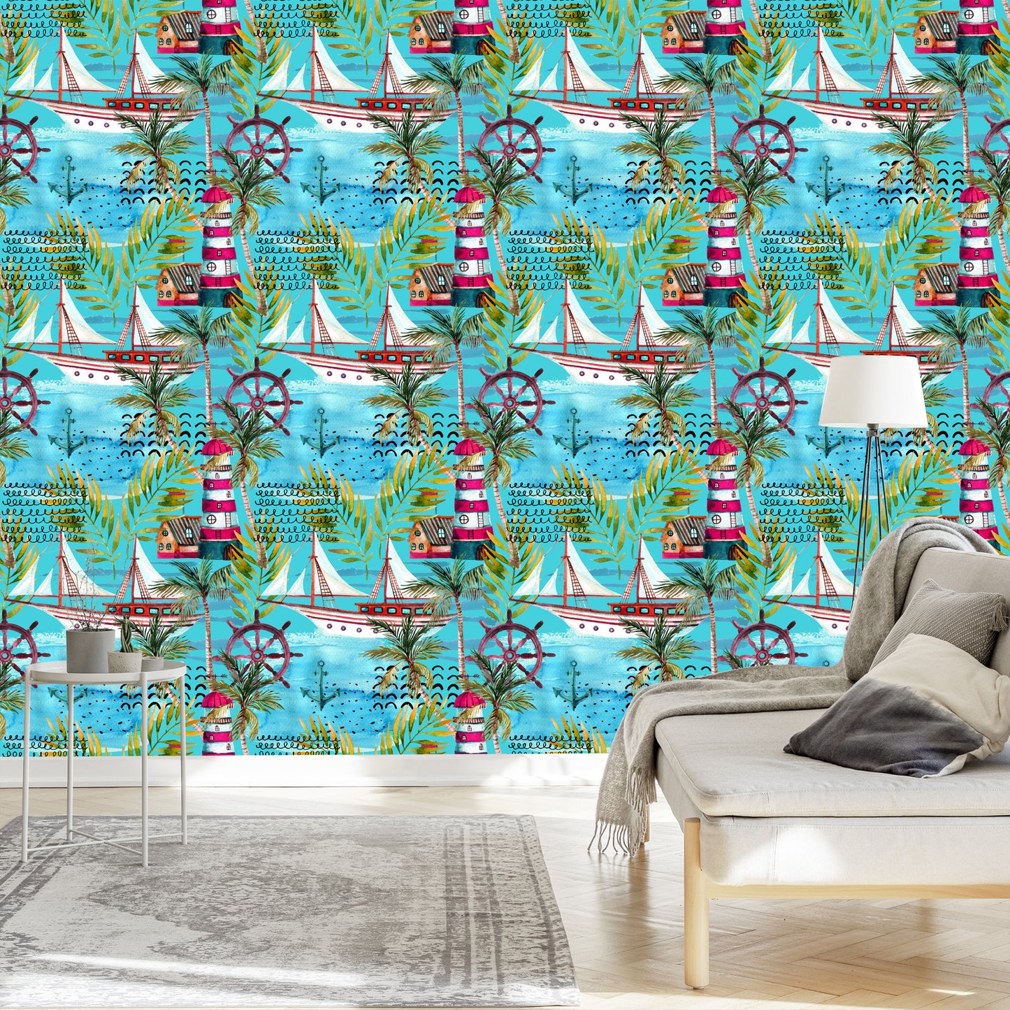 Wallpaper Sailboats W