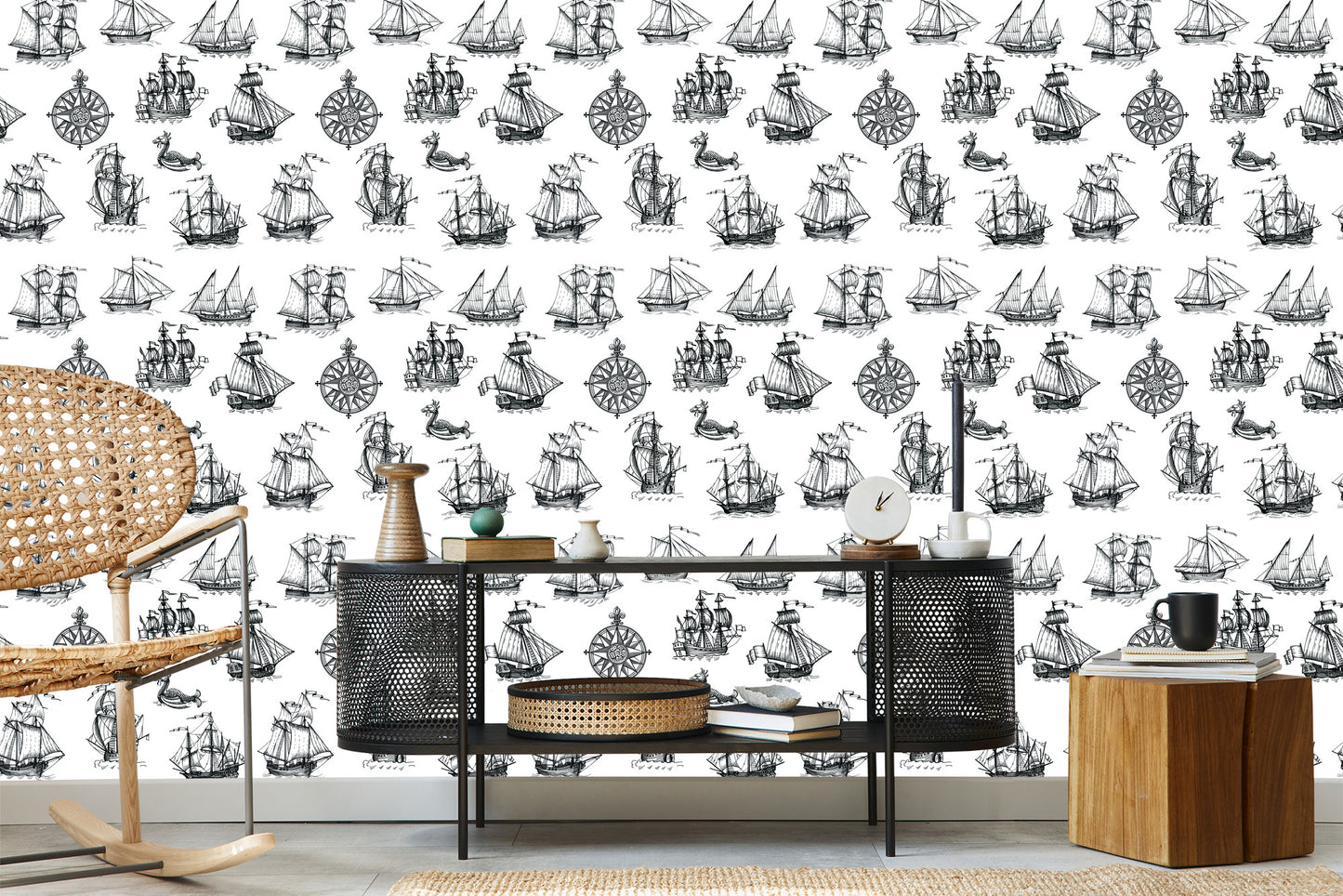 Wallpaper Vintage Ships