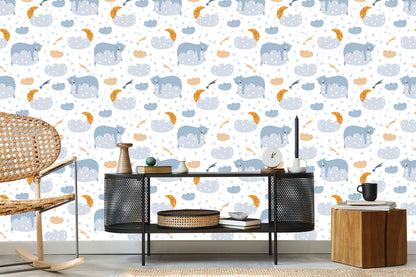 Wallpaper Teddy Bears In The Clouds