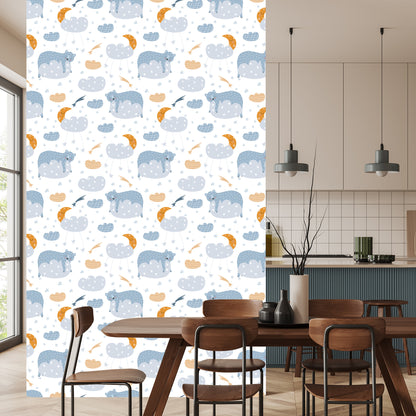 Wallpaper Teddy Bears In The Clouds