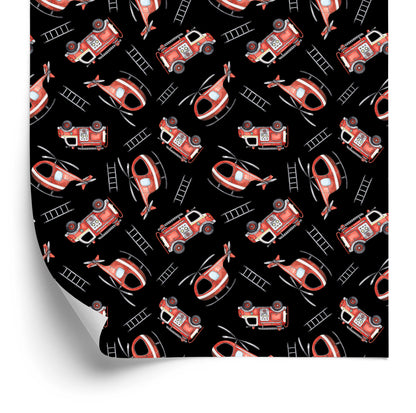Wallpaper Fire Brigade Police Cars