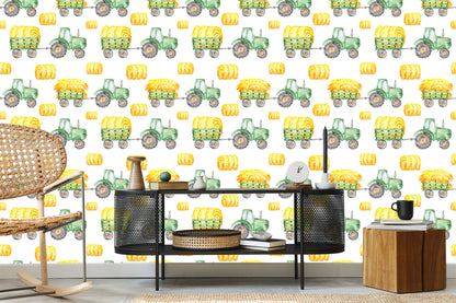 Wallpaper Tractors With Trailers