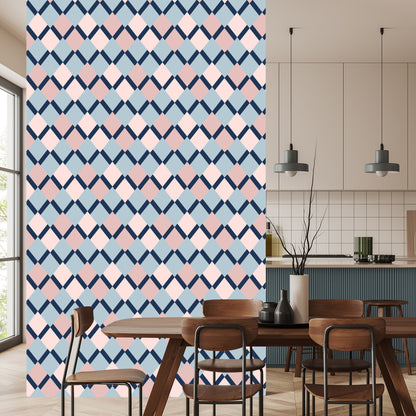 Wallpaper Geometric - Colorful Diamonds