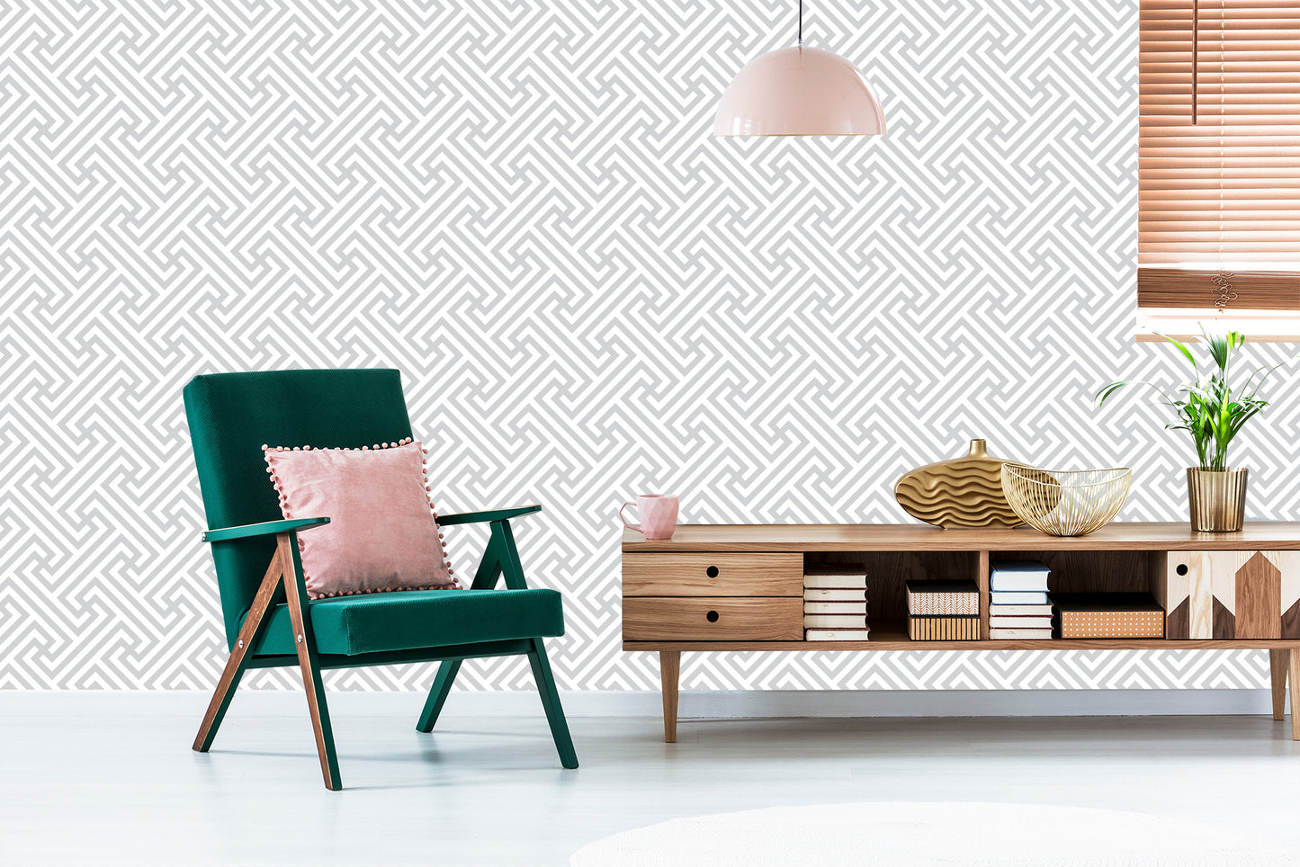 Wallpaper Geometric - Vintage
