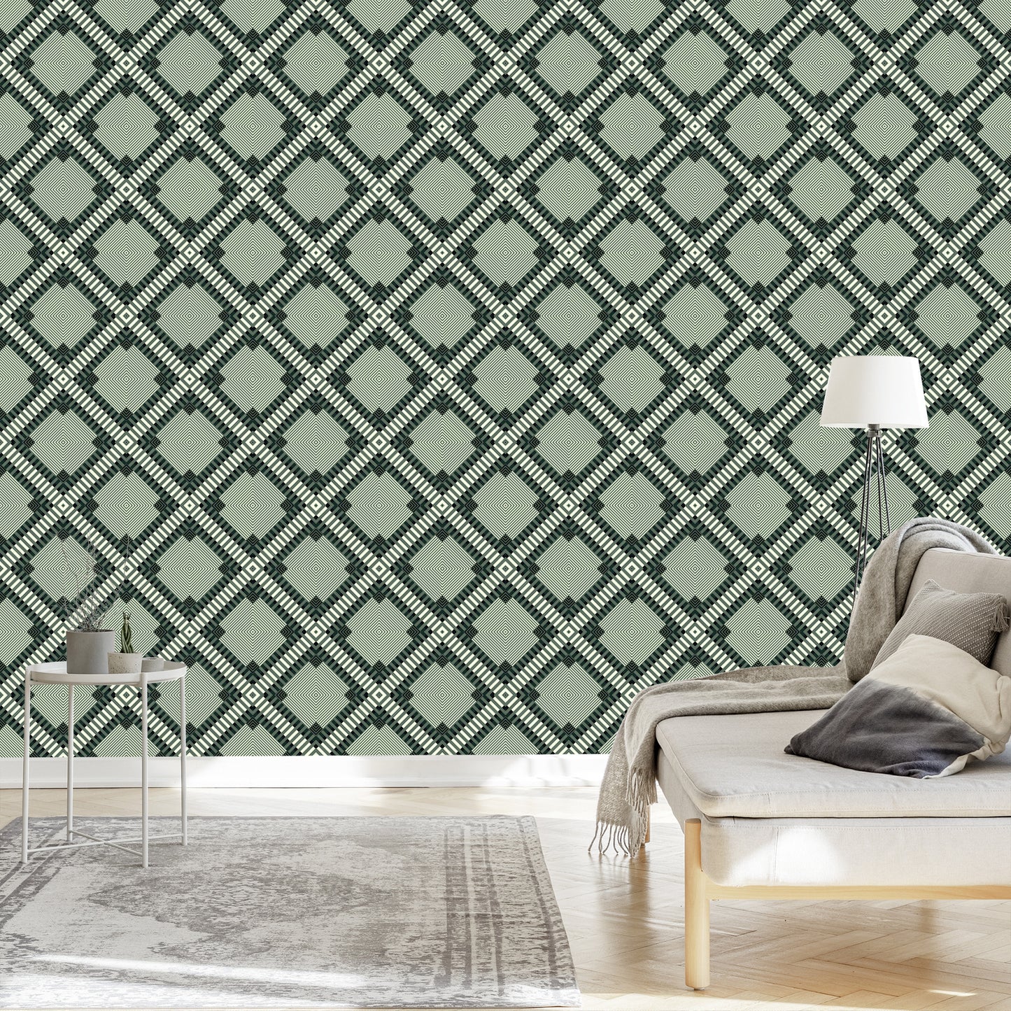 Wallpaper Geometric - Retro