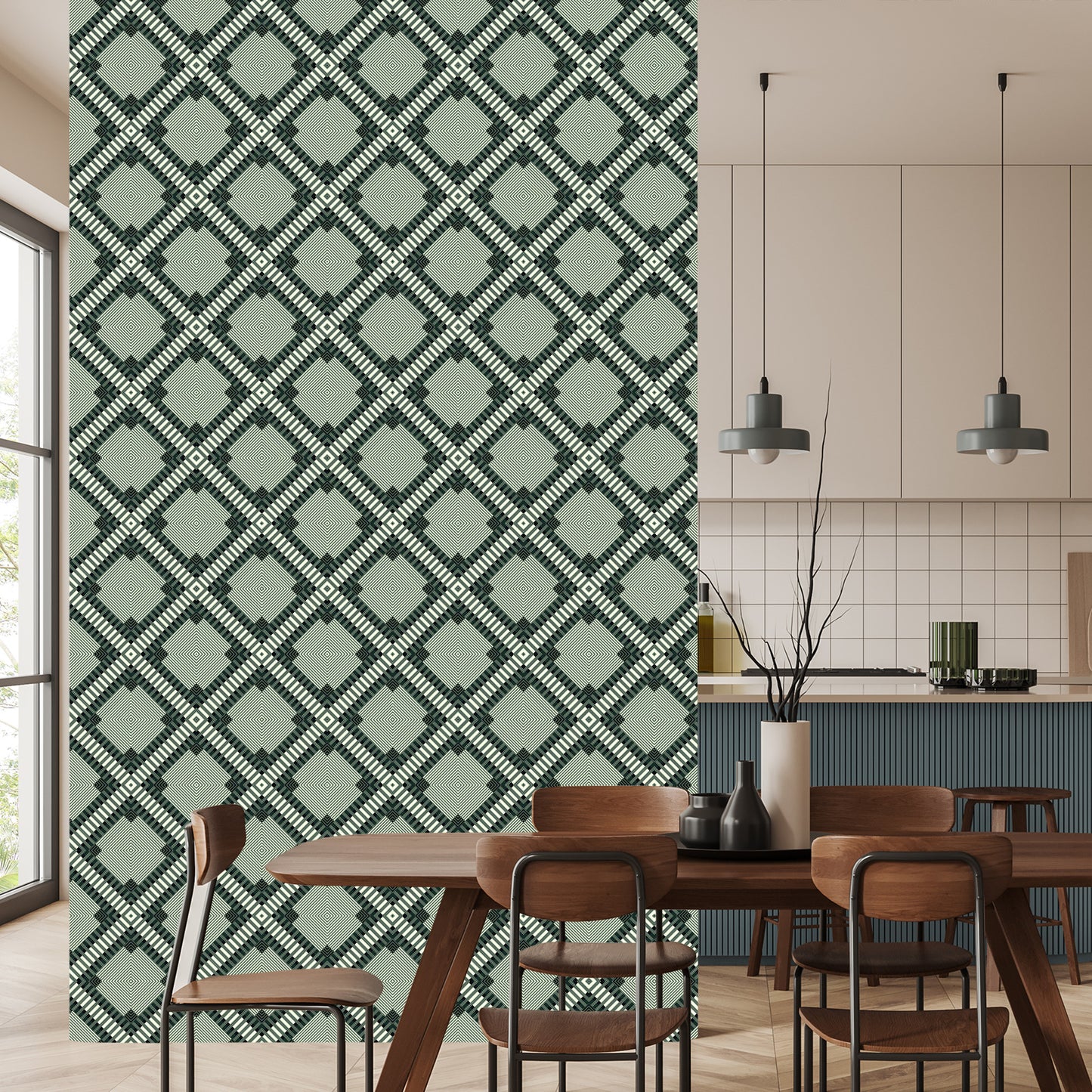 Wallpaper Geometric - Retro