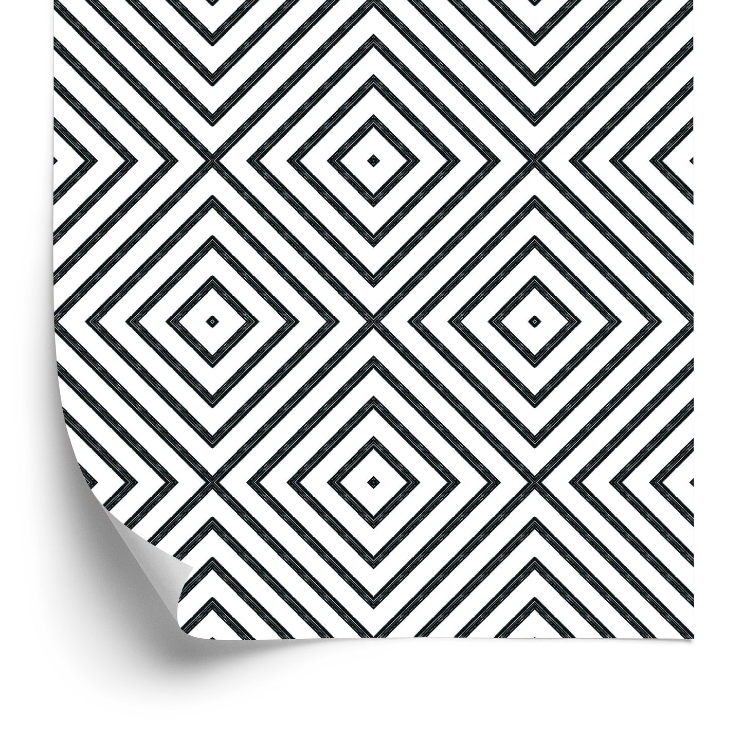 Wallpaper Modern Geometric Pattern