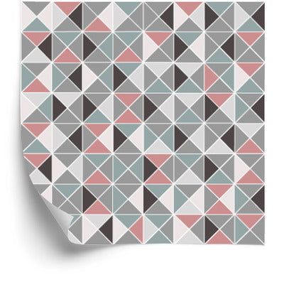 Wallpaper Geometric - Colorful Diamonds