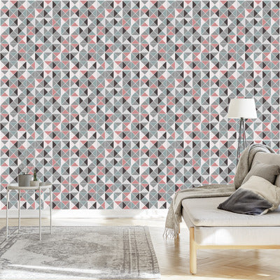 Wallpaper Geometric - Colorful Diamonds