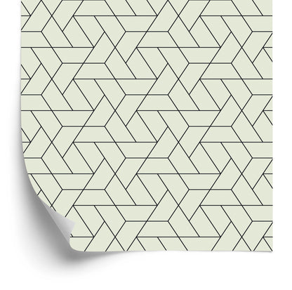 Wallpaper Modern Geometric Pattern