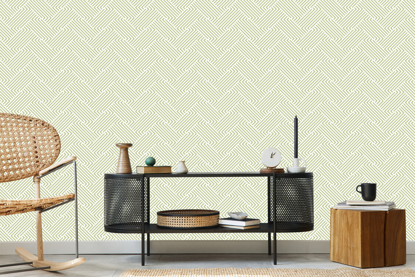 Wallpaper Geometric - Modern Stripes