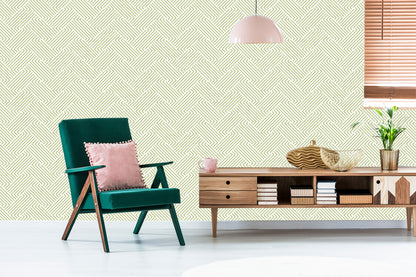 Wallpaper Geometric - Modern Stripes