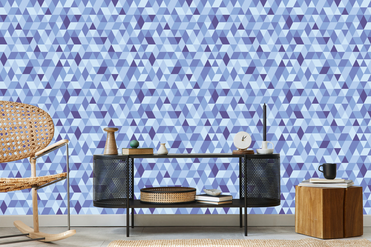 Wallpaper Geometric - Colorful