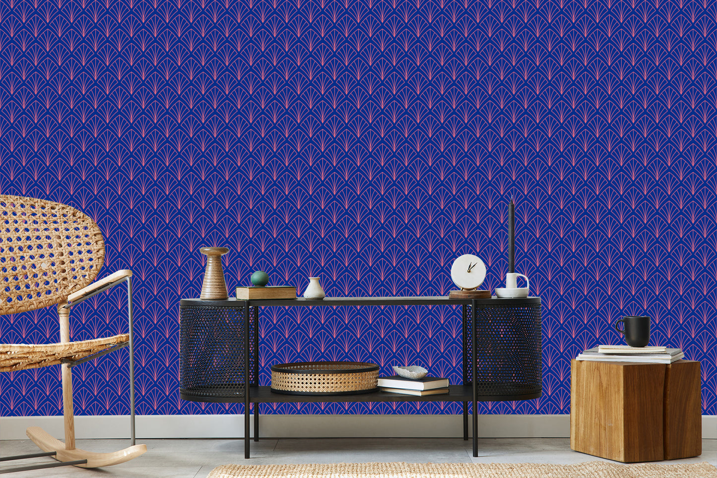 Wallpaper Geometric Art Deco