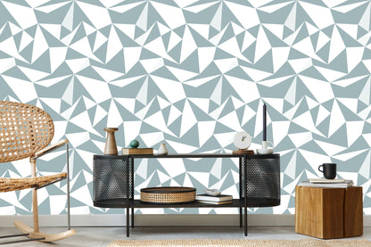 Wallpaper Modern Geometric Pattern