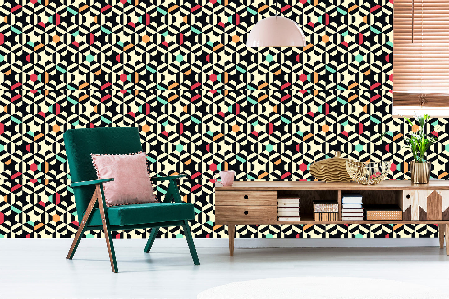 Wallpaper Geometric Abstraction