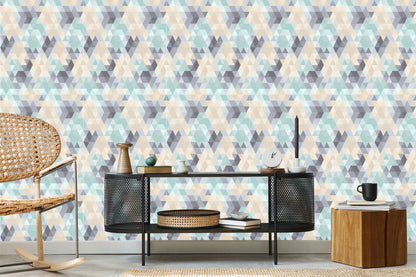Wallpaper Geometric - Colorful