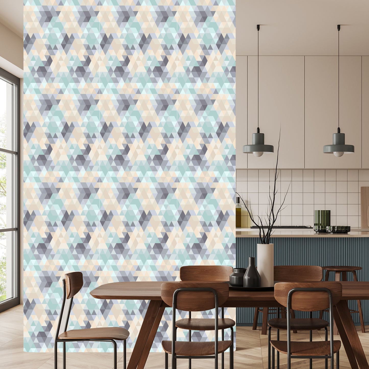 Wallpaper Geometric - Colorful