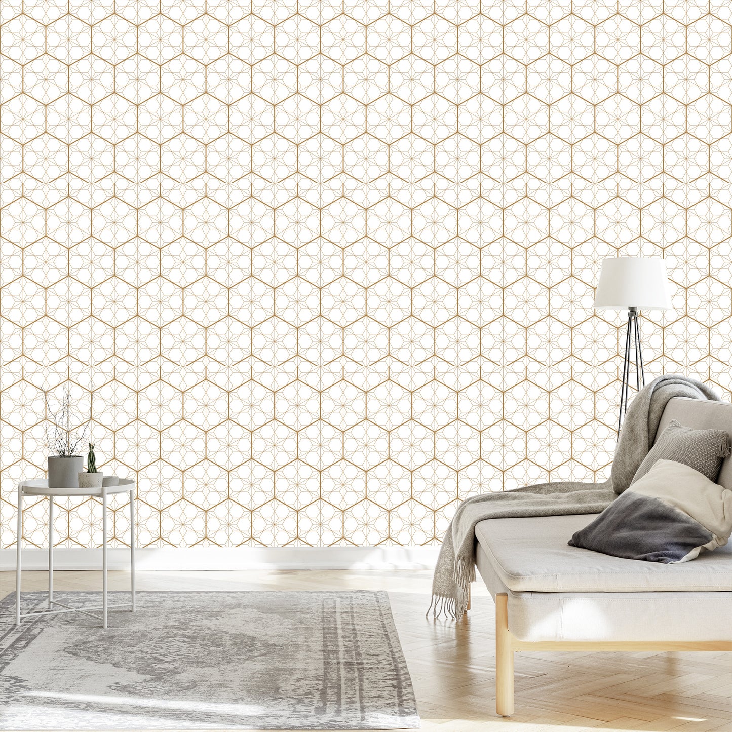 Wallpaper Geometric - Hexagons
