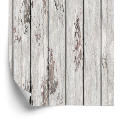 Wallpaper Scandinavian Style Wooden Planks