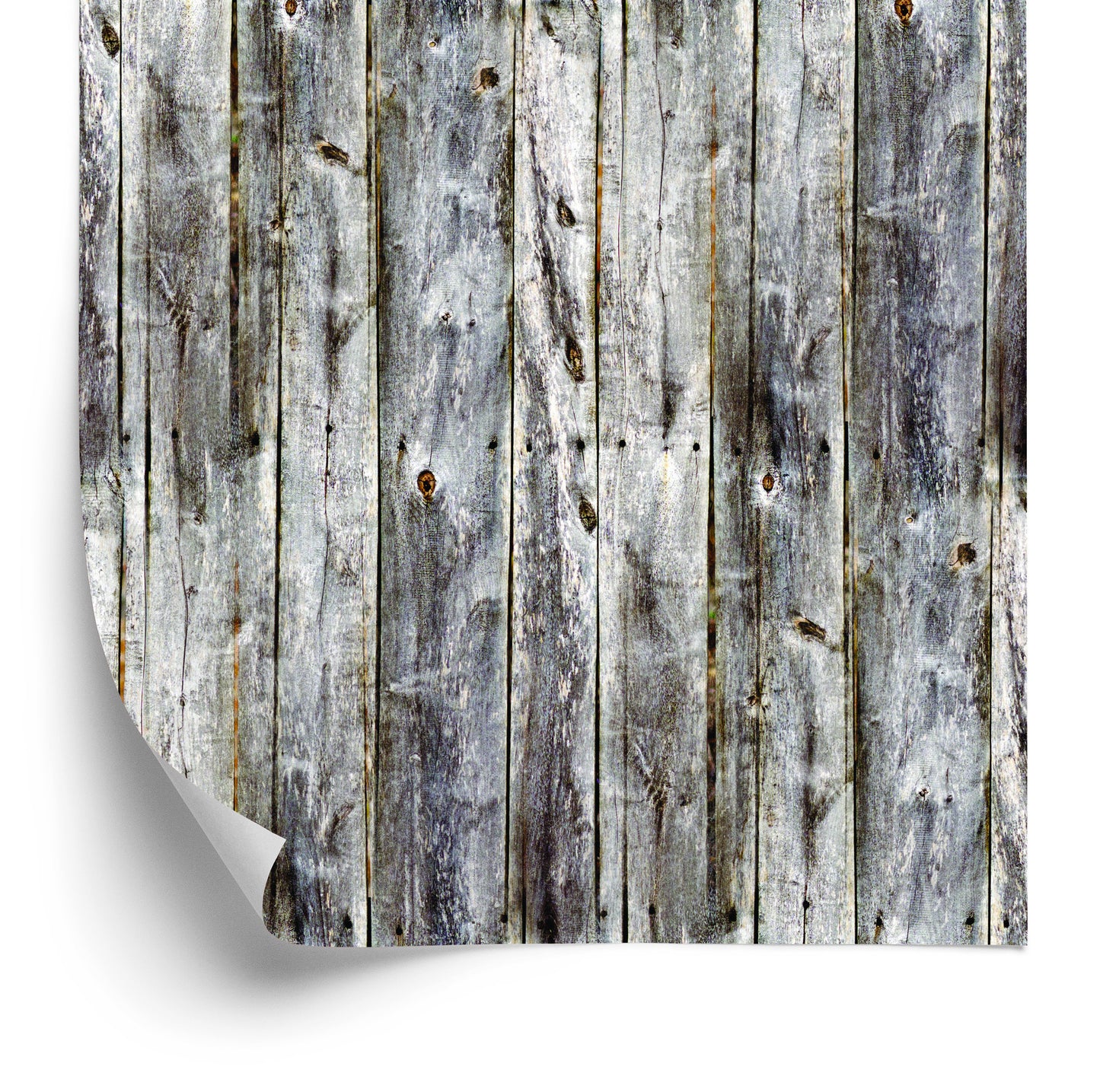 Wallpaper Vertical Wooden Planks