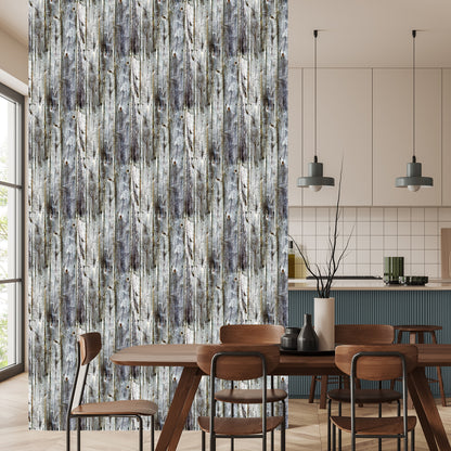 Wallpaper Vertical Wooden Planks