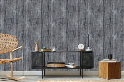 Wallpaper Rustic Wooden Planks