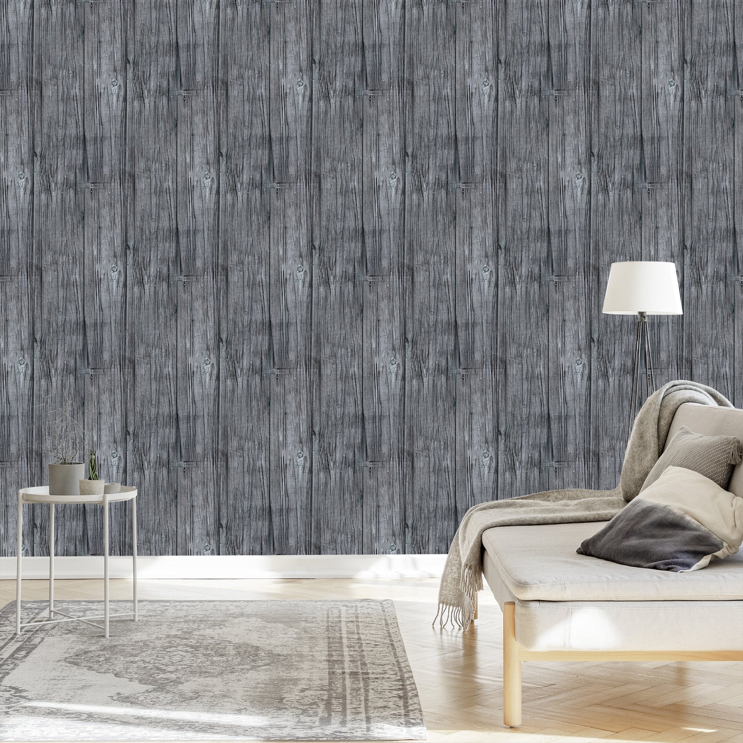 Wallpaper Rustic Wooden Planks