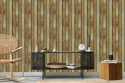 Wallpaper Like Wooden Planks