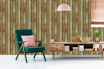 Wallpaper Like Wooden Planks