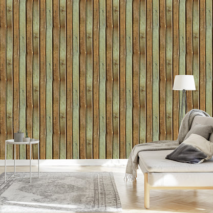 Wallpaper Like Wooden Planks