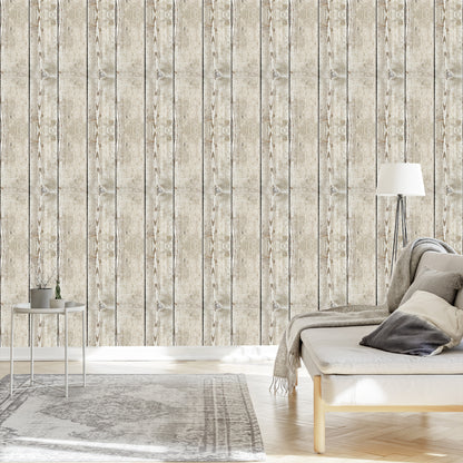 Wallpaper Vintage Wooden Planks