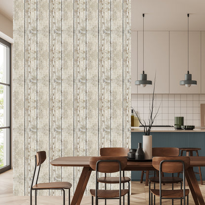 Wallpaper Vintage Wooden Planks