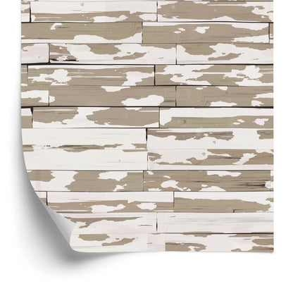 Wallpaper Vintage Wooden Plank