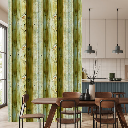 Wallpaper Bright Realistic Wooden Planks