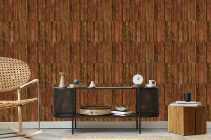 Wallpaper Modern Wooden Planks
