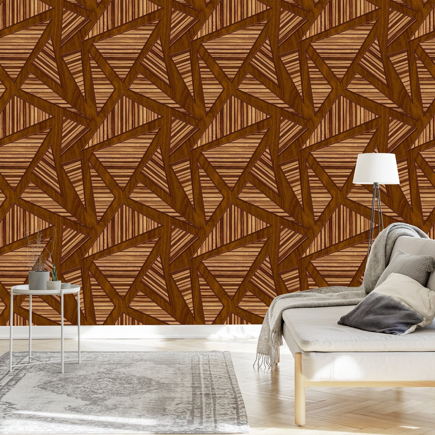 Wallpaper Wooden Planks