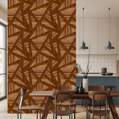 Wallpaper Wooden Planks