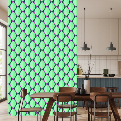 Wallpaper Retro - Beautiful Colorful Leaves