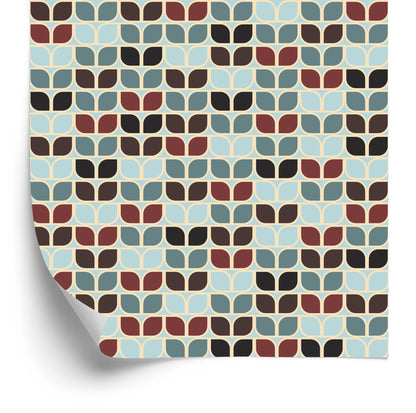Wallpaper Retro Geometric Patterns
