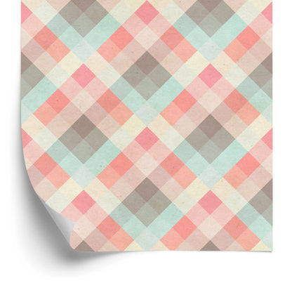 Wallpaper Diamonds In Retro Style