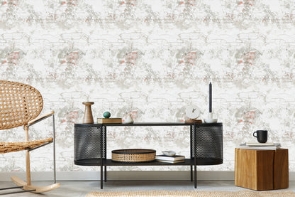 Wallpaper Brick Wall Retro
