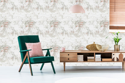 Wallpaper Brick Wall Retro