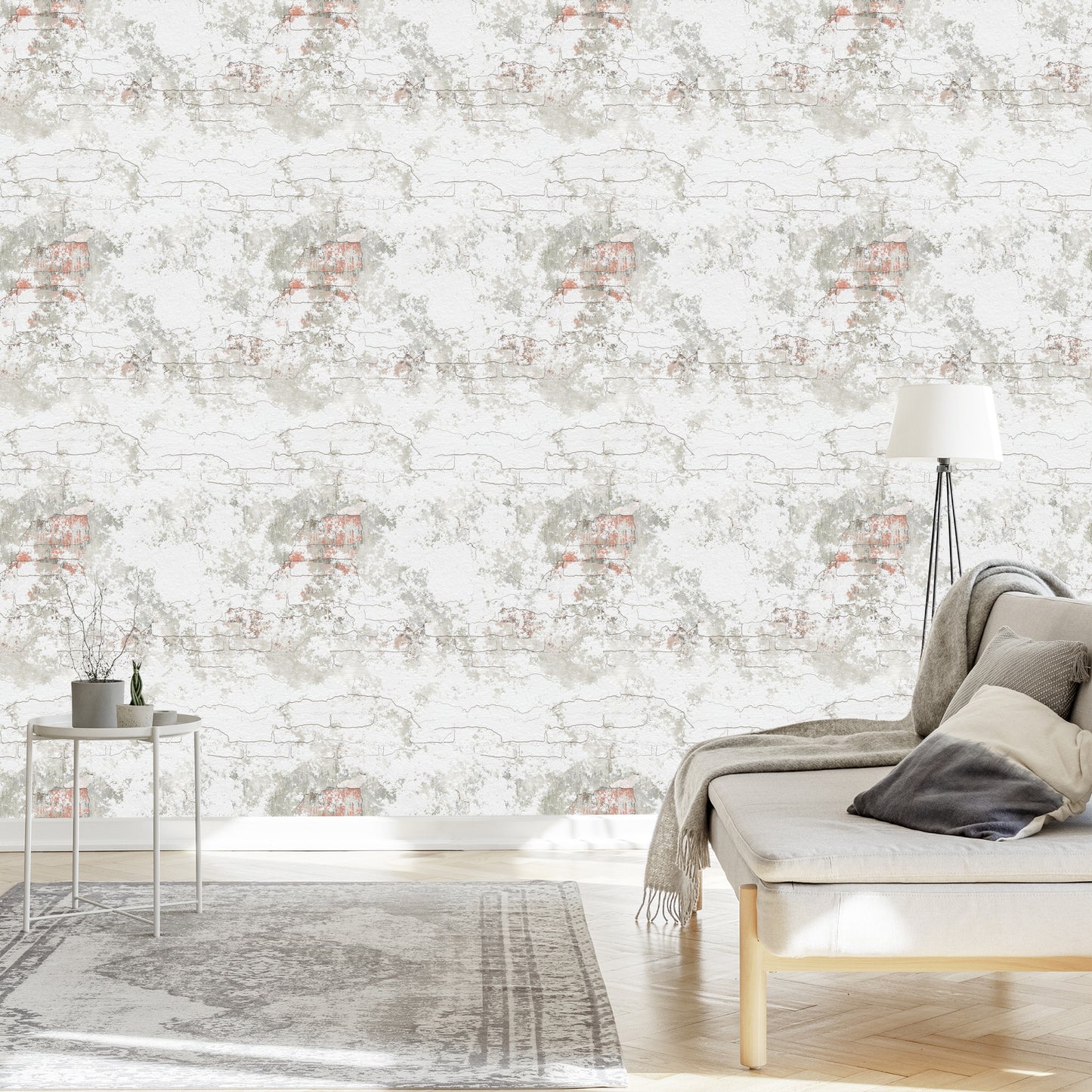 Wallpaper Brick Wall Retro