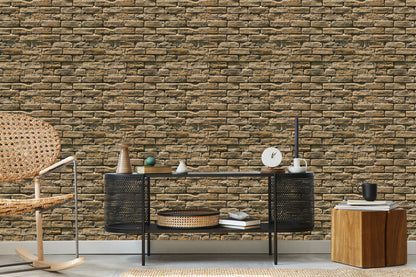 Wallpaper Brick Stone 3D Effect