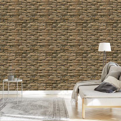 Wallpaper Brick Stone 3D Effect