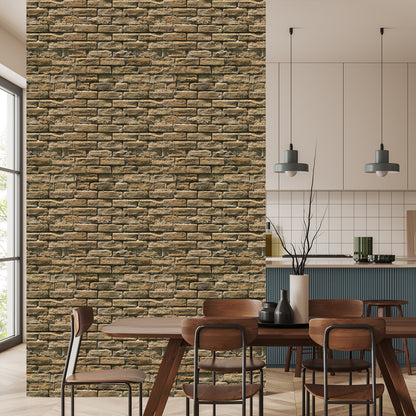 Wallpaper Brick Stone 3D Effect