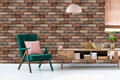 Wallpaper Modern Brick Effect 3D Ornament For Living Room