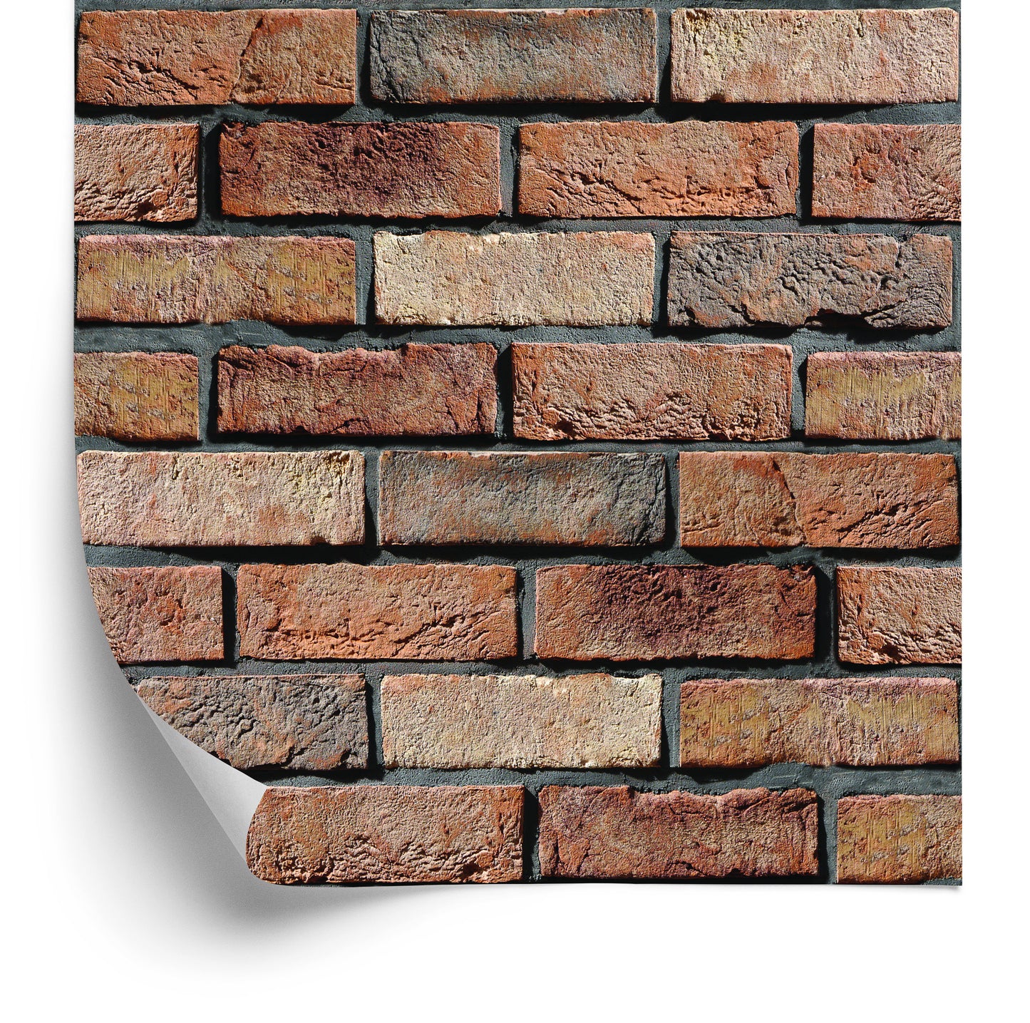 Wallpaper Modern Brick Effect 3D Ornament For Living Room