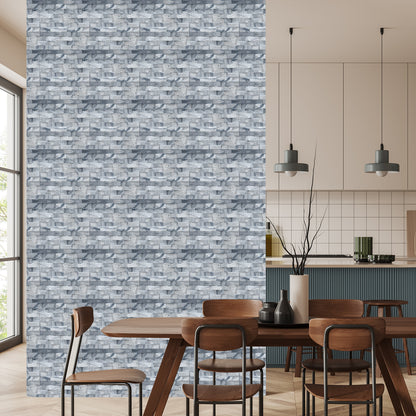 Wallpaper Stylish Brick In Shades Of Gray